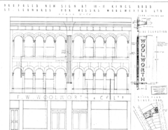 Woolworths 10-11 Kings Road 1954